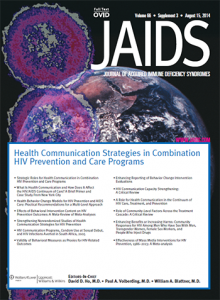 JAIDS Health Communication supplement