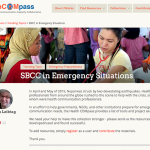 SBCC in Emergency Situations