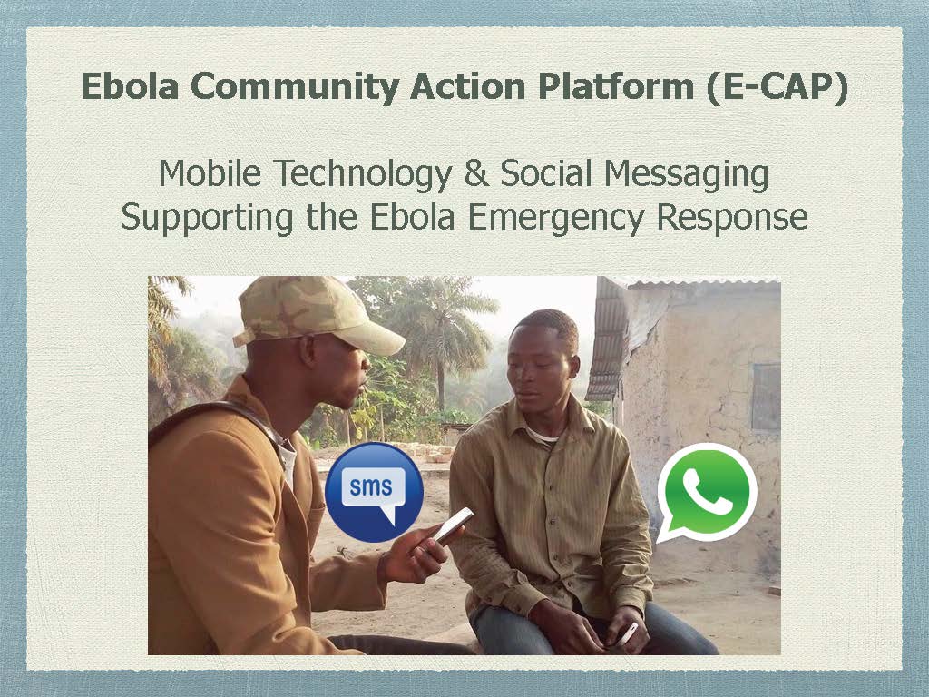 ebola community action platform