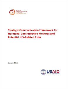 Hormonal Contraception HIV Framework