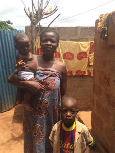 Henriette Tossa is a mother of two living in Benin. 