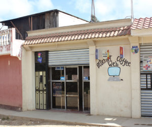 An internet cafe in Momostenango in the Western Highlands of Guatemala. Photo credit: Patricia Poppe